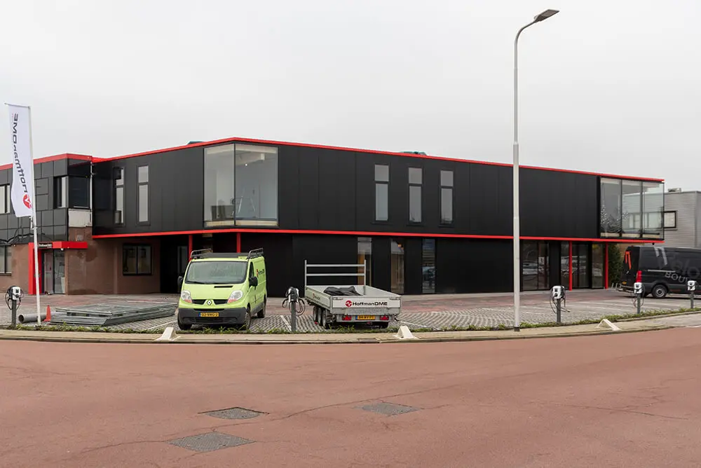 HoffmanDME nieuwbouw kantoor Bergambacht - Velo Bouw